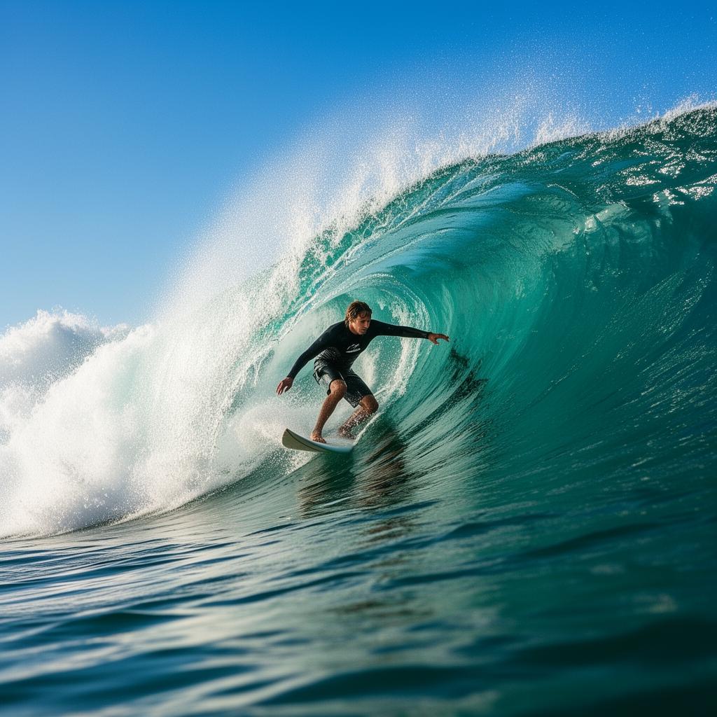 Surf action